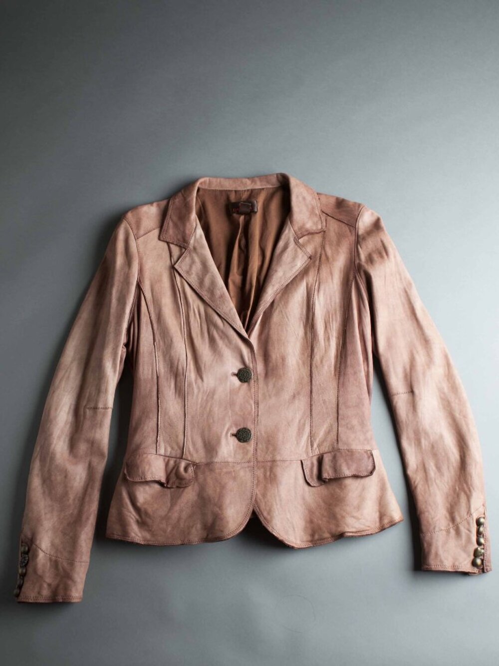 Danier Vintage Leather Blazer Size Small